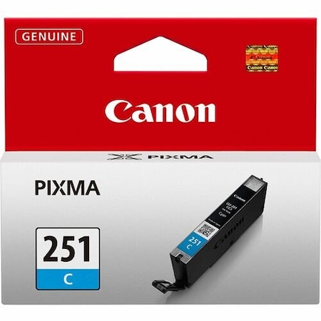 Canon Ink Cartridge, f/ PIXMA MG6320, 7ml, Cyan CNMCLI251C